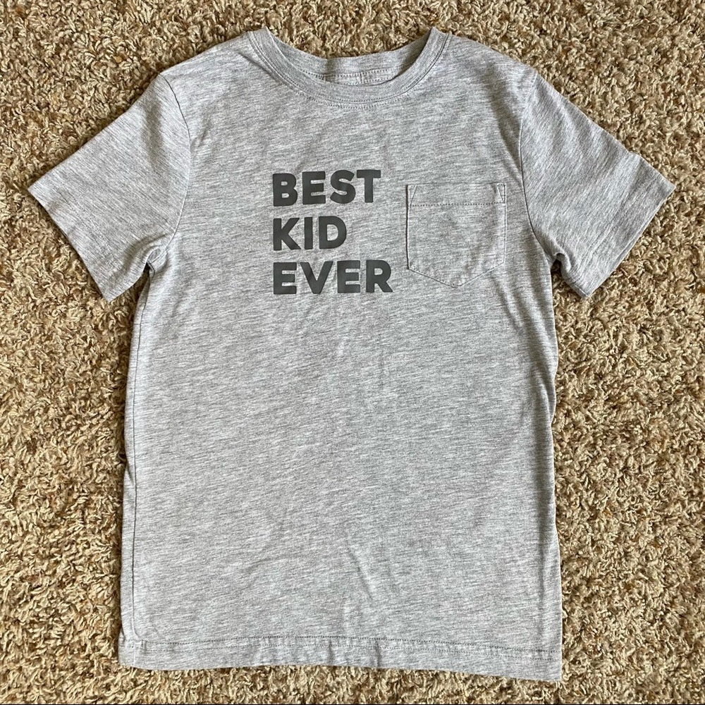 Well Worn Best Kid Ever Graphic Tee Gray